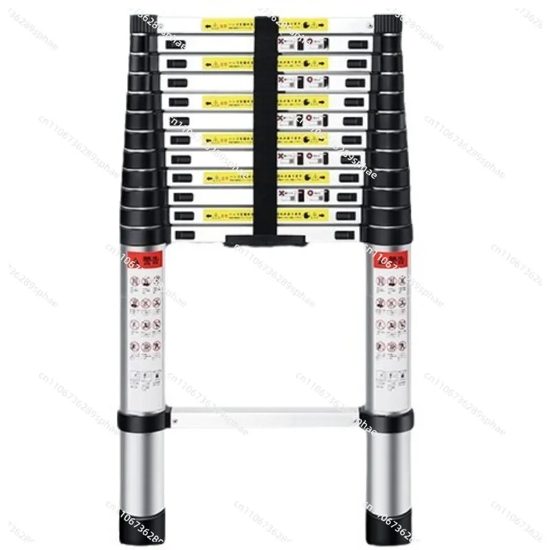 Thickened Multifunctional Telescopic Ladder Portable Home Aluminum Alloy Engineering Ladder Outdoor Lifting Bamboo Ladder