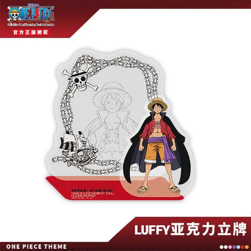 Genuine anime one piece  LUFFY acrylic standing brand GEAR1-5 Luffy standing brand ornament new periphery