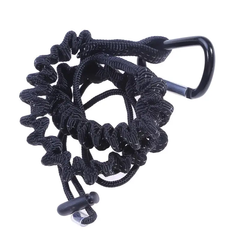 Professional High Altitude Protective Safety Elastic Buffer Sling Belt Carabiner Hook Aerial Work Anti Fall Off Rope Protector