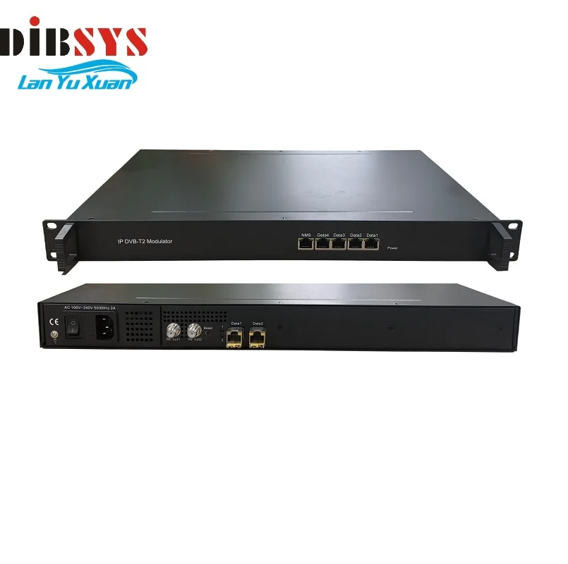 DTT transmitters integration IP to DVB-T2 modulator