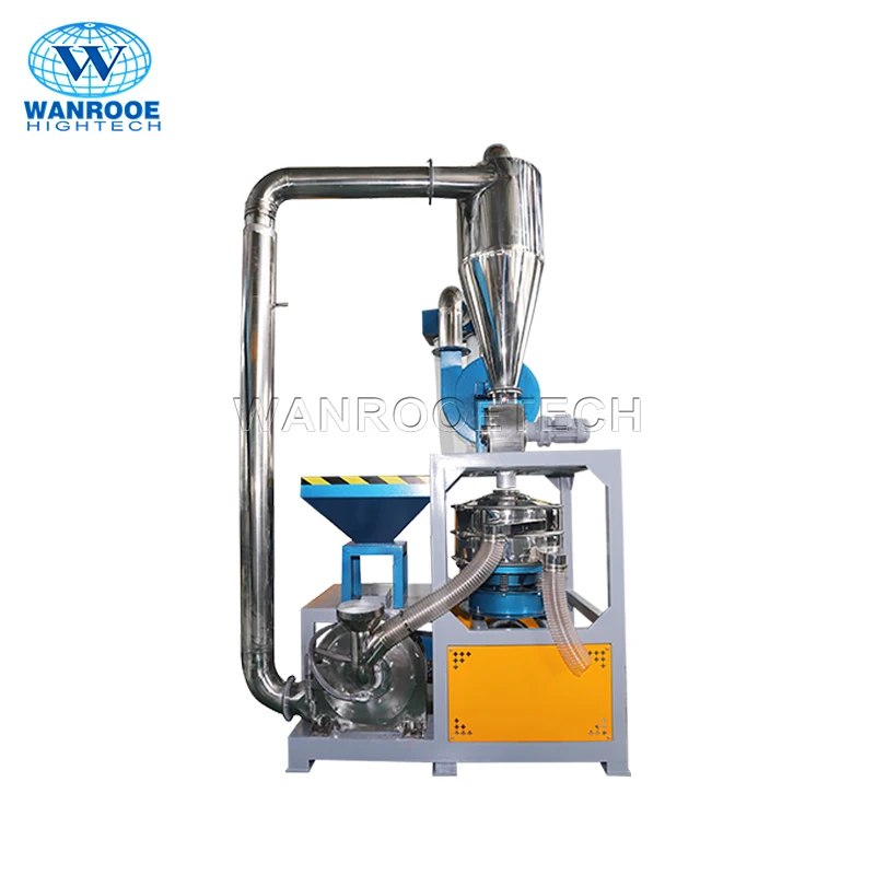 15-120mesh HDPE Pulverizer Powder Pulverizer Plastic Powder Grinder Machine