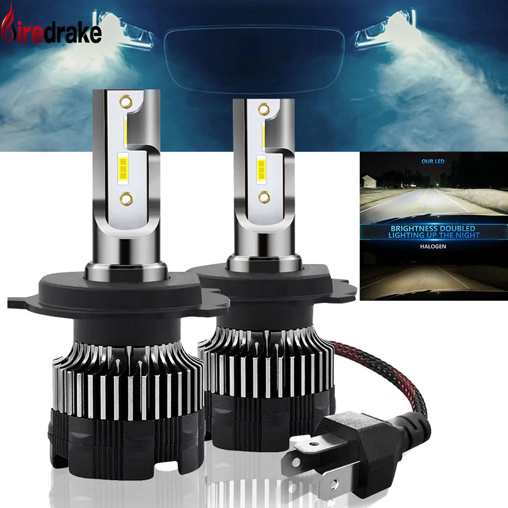 

250W 25000LM LED Headlight Bulb H4 H1 H7 H11 9005 9006 Car Canbus Headlight Plug and Play 6000K Auto Headlamp Fog Light 32V