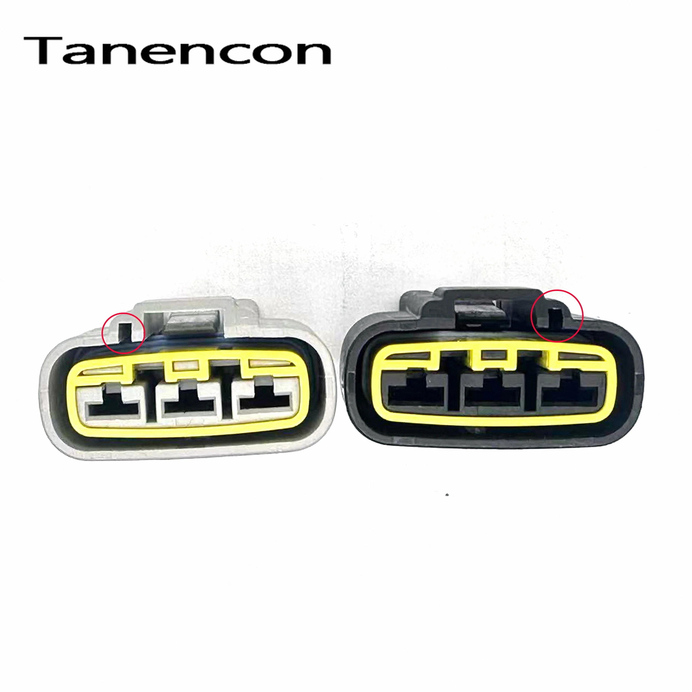 1/5 Set 6.3 Series Car 3 Pin Connector Connector QLW-A-3F-GR Car High-power Fan Plug QLW-A-B3F-GR Car Modification Plug