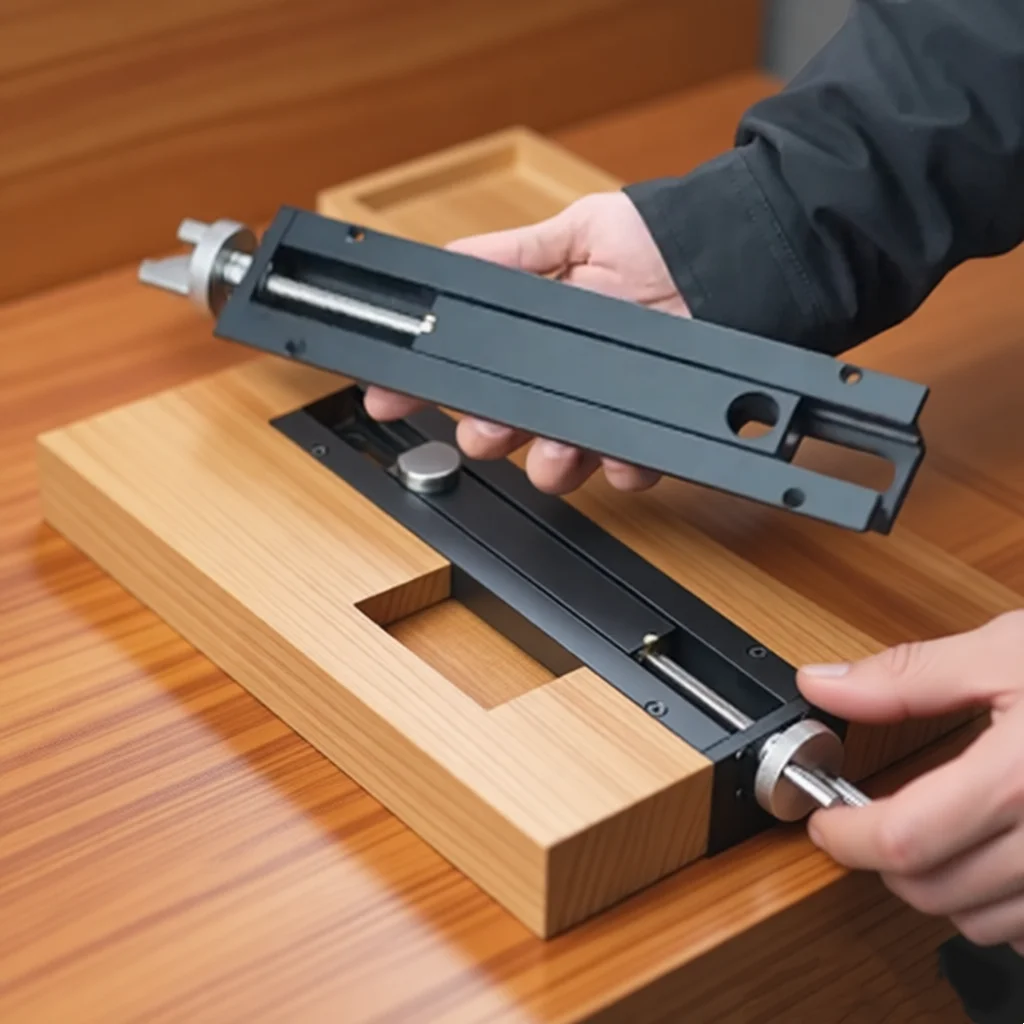 

Professional Heavy-Duty Aluminum Alloy Bench Vise – Ultra-Smooth Glide & Maximum Grip for Secure Woodworking Clamping