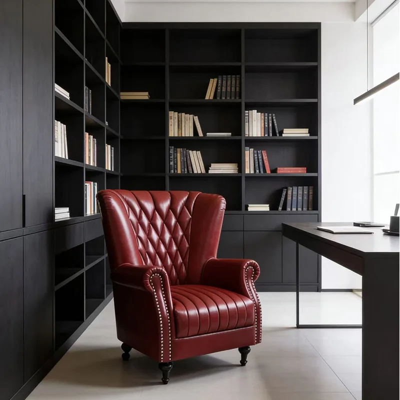 LMM Light Luxury European-Style Sofa, Vintage Bar, Music, Restaurant, Bar Booth Seats