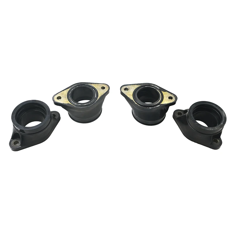 4PCS  Motorcycle Carburetor Intake Manifold For Suzuki GSX750F GSX750 Katana GR78A 1990-1998 GSXR750 GR77A 1989-1990 13101-17C01 view 3