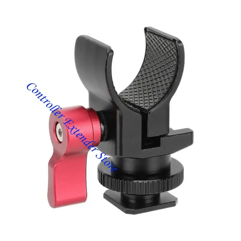 N84B Super Clamp Microphone أحذية بارد محول جبل ألومنيوم ملحق التثبيت