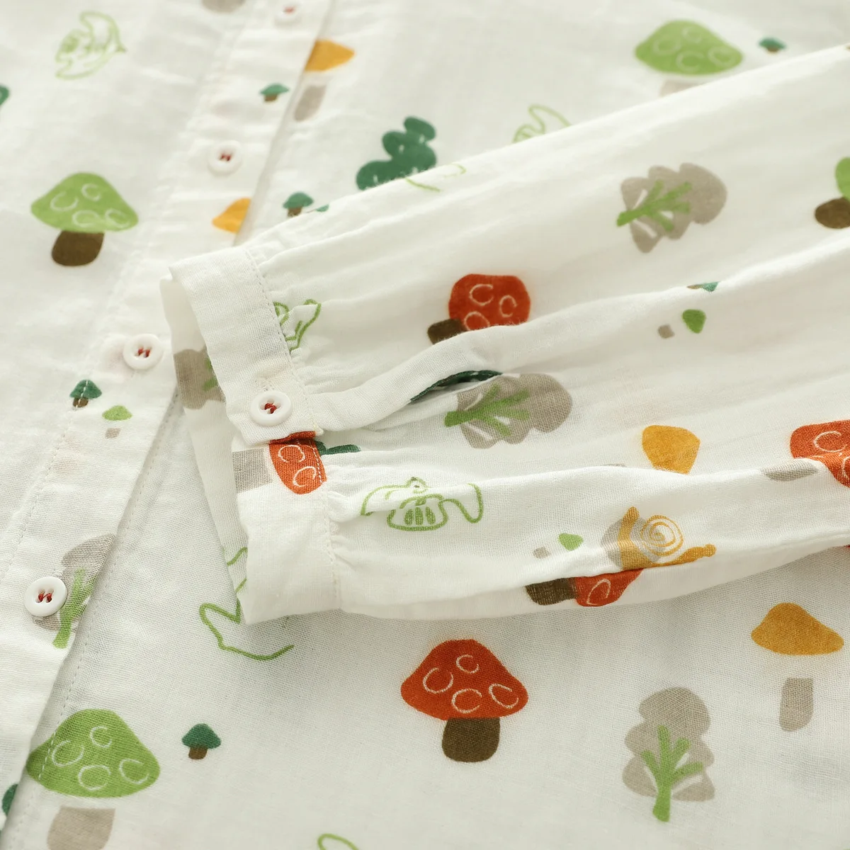 جديد 2025 قميص خريفي بأكمام طويلة من غزل القطن ، طباعة ياقة مقلوبة للسيدات ، بلوزة فضفاضة لطيفة لتخفيض العمر لفتاة موري T59625CC