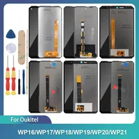 100% New lcd For Oukitel WP16 WP17 WP18 WP18 Pro WP19 WP20 WP21 WP21 Ultra Touch Screen LCD Display Screen
