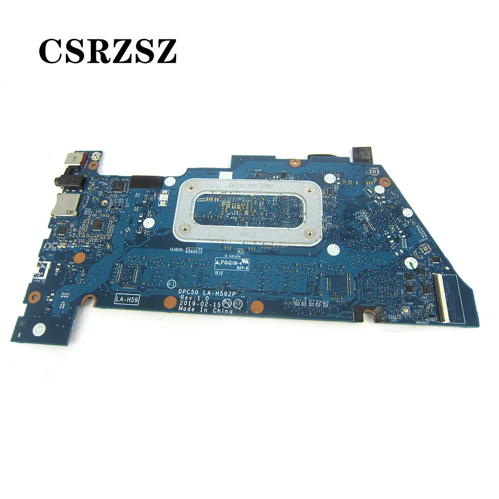 CSRZSZ  For HP Spectre 15-DE Laptop motherboard  DPC50 LA-H592P L57304-001 with i3-8145u CPU  Tested work perfect