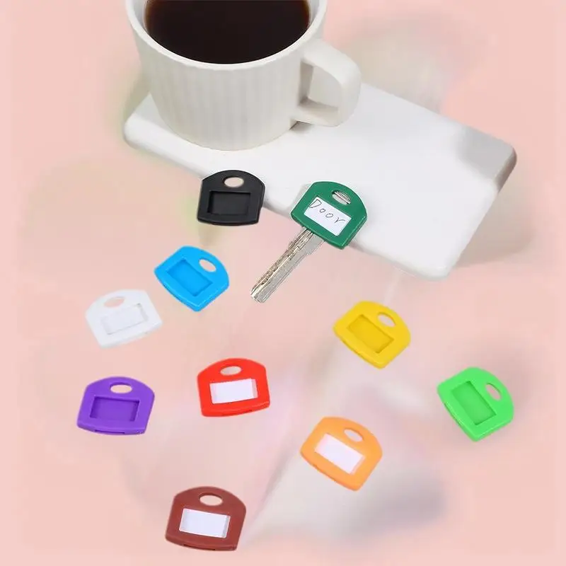 Silicone Key Covers  Colorful Flexible Durable Identifier Tags for Sorting and Identifying Multiple Keys