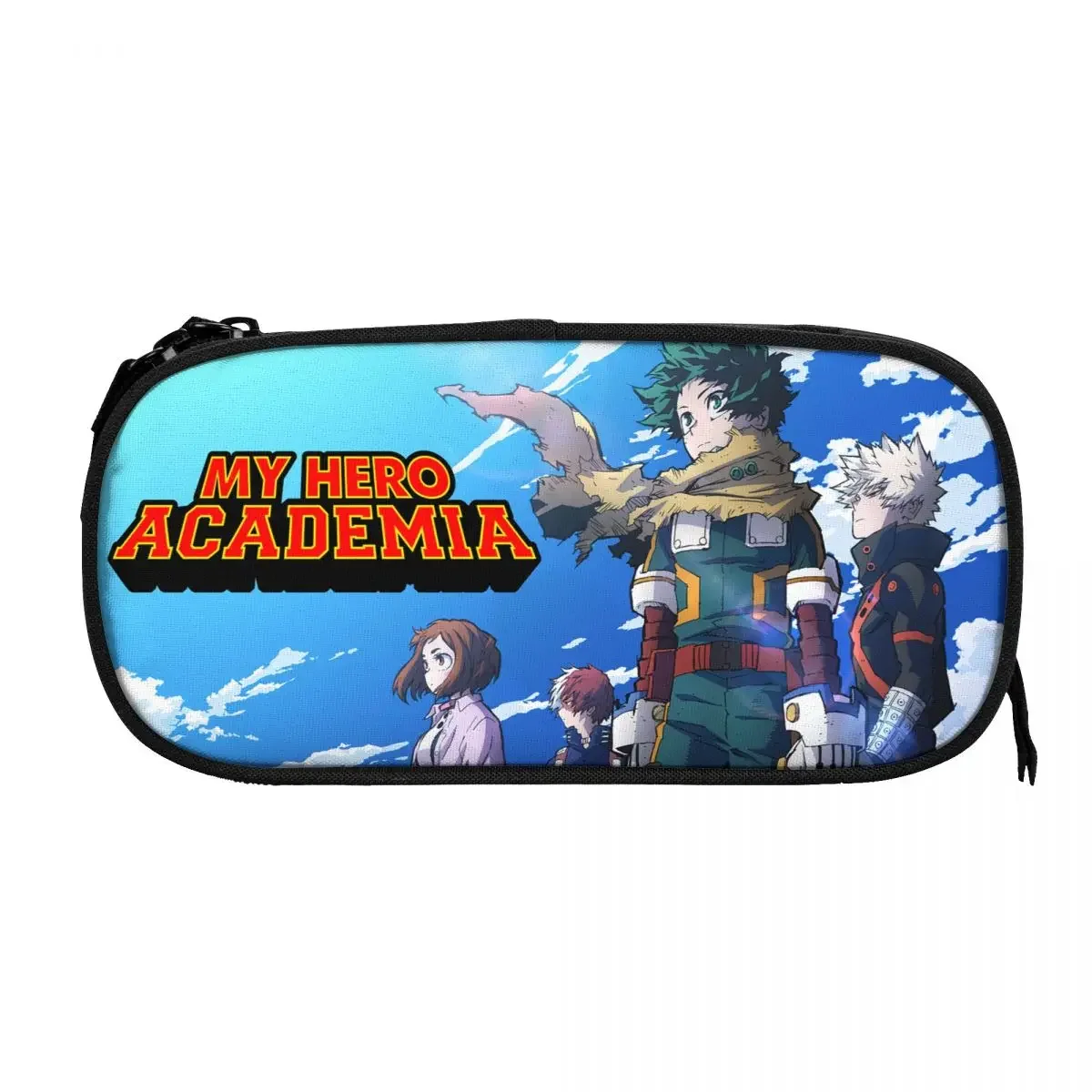 Anime My Hero Academia Big Capacity Pencil Pen Case Office College School Large Storage Bag Pouch Holder Box Organizer