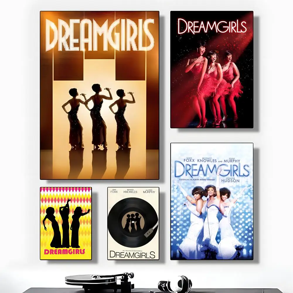 Dazzling Soulful D-Dreamgirls Poster High-Grade For Home Room Bar Cafe Decoration Art & Present
