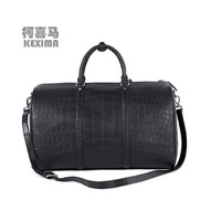 hulangzhishi new  Genuine crocodile leather  One shoulder bag  business  leisure  On a business trip  Trave men handbag luggage