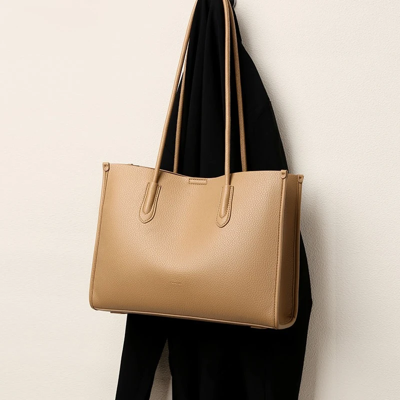 

High-End Leather Messenger Bag for Ladies, Women's Shoulder Bag Crossbody Bag from Luxury Brand Famous Designer