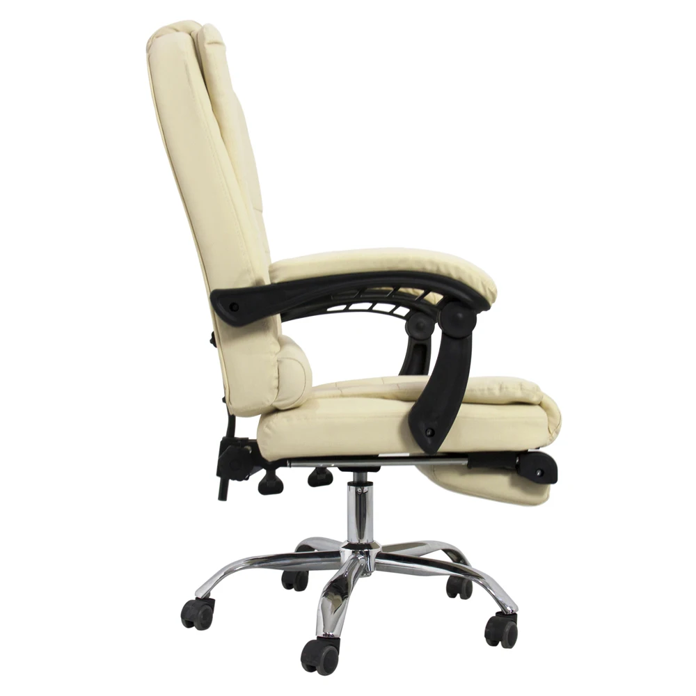 High Quality Low Price Swivel High Back Executive Ergonomic Leather Press Stripe Comfortable boss Office Chair Chairs