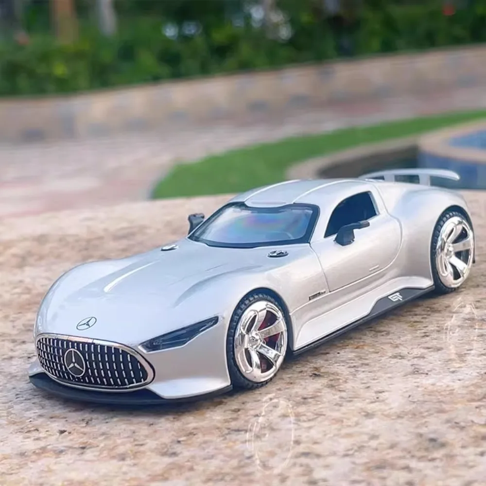 

Масштаб 1:32, модель игрушечного автомобиля GT C260L, литой под давлением сплав, звуковой свет, игрушки с откатным механизмом, миниатюрные модели суперкаров, подарки для мальчиков, коллекционные предметы