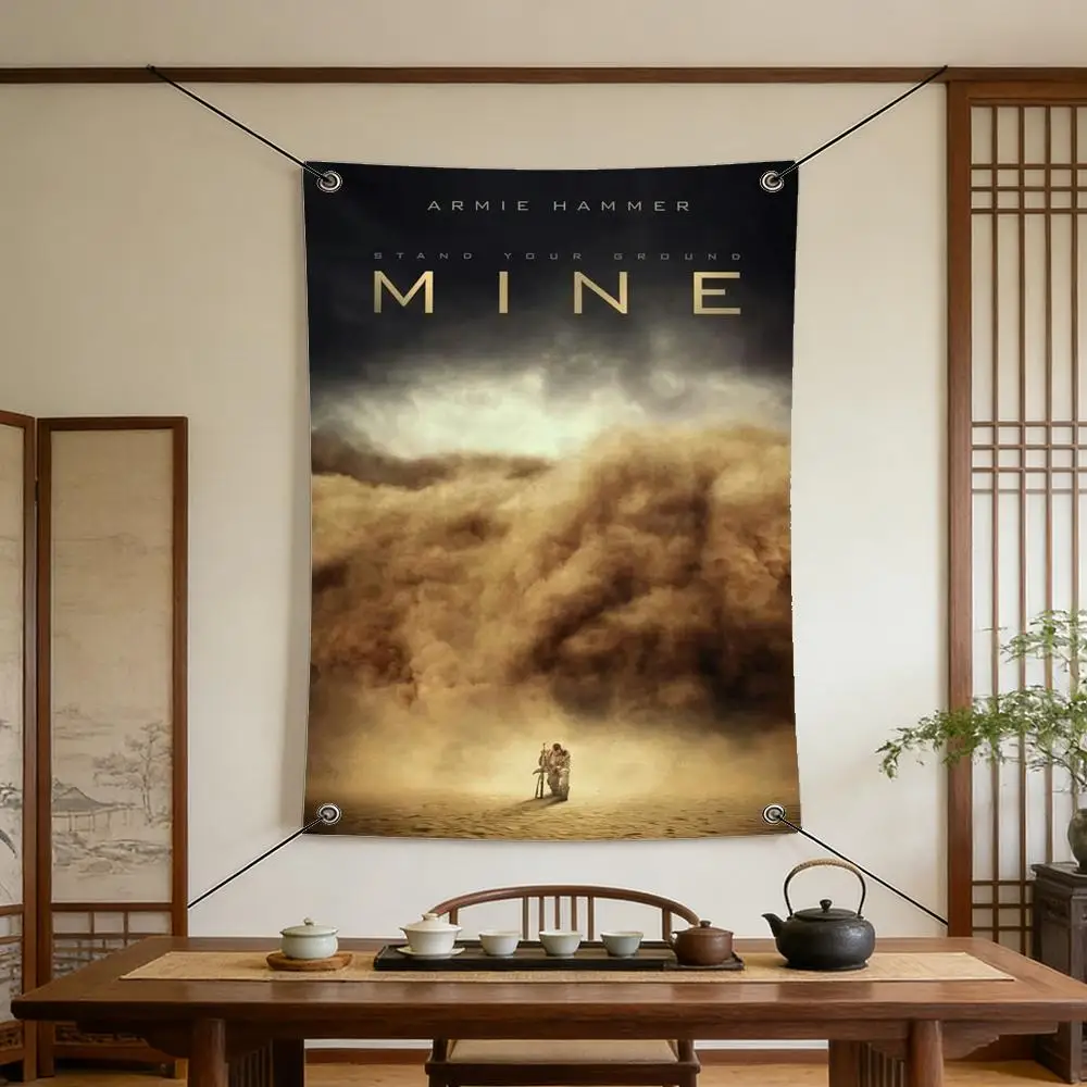 Game M-Mine Flags Warm Home Flag 4 Grommets Wrinkle Free Indoor Outdoor