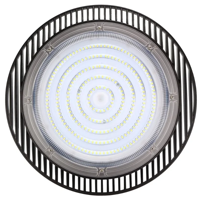 Classic RGBW Color Changing Dimmable Aluminum COB Warehouse UFO LED High Bay Light  Factory Directly LED Highbay Light