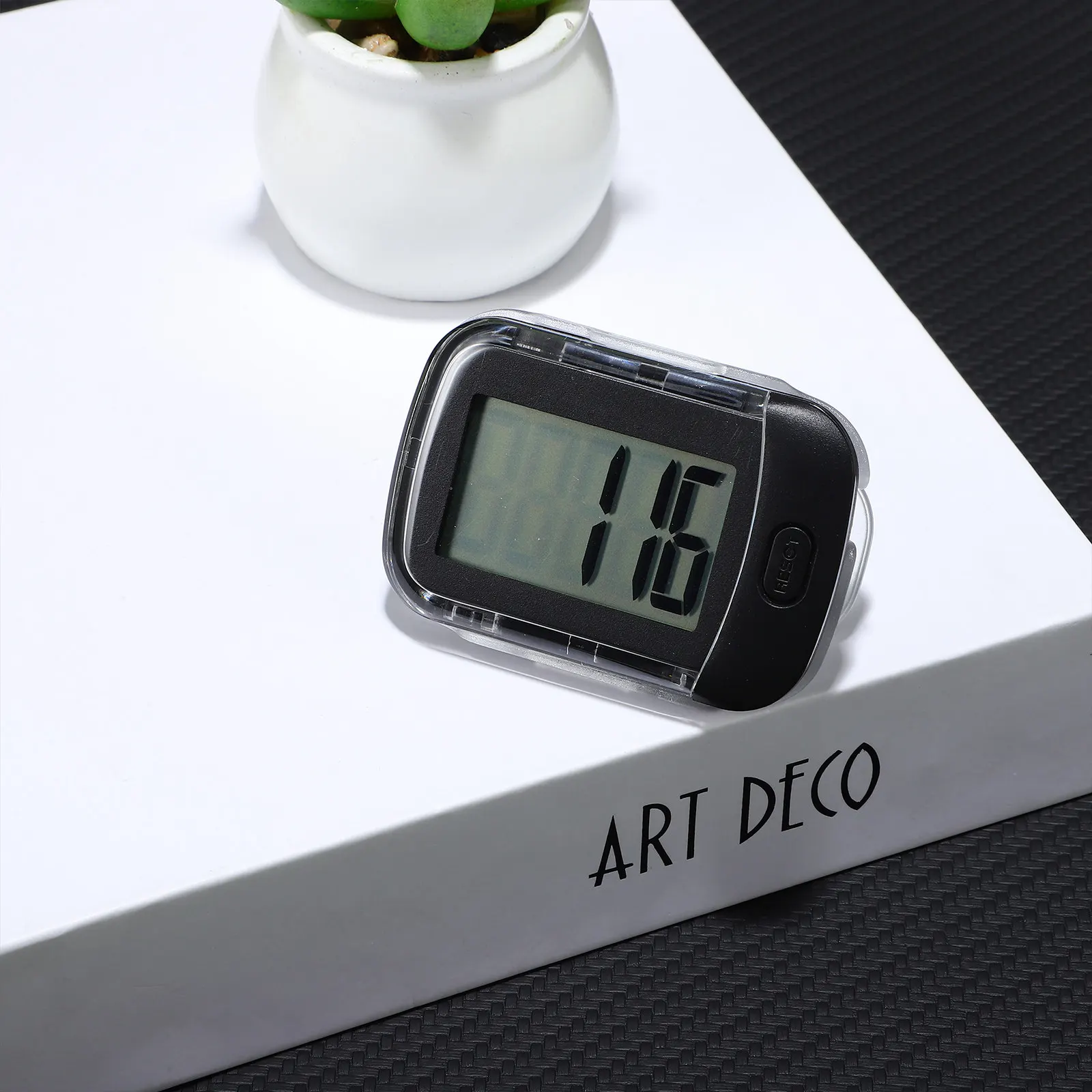 

Портативный шагомер с клипсой для крепления, простое устройство для подсчета шагов, для прогулок на улице, бега, фитнеса, отслеживания активности, шагомер для ходьбы