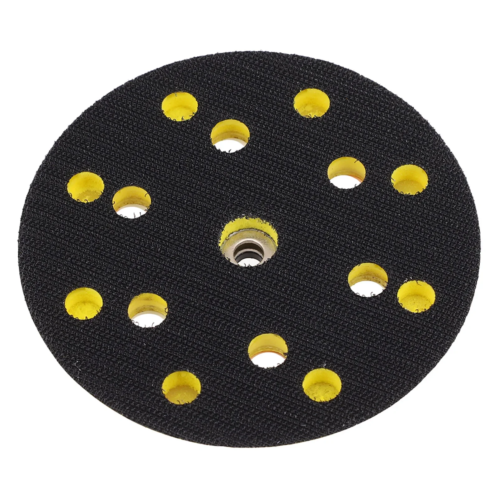 5 Inch 125mm Sanding Pad Backing Plate for Dual Action Polisher with 15 Heat Emission Holes and Ventilated Cooling Design