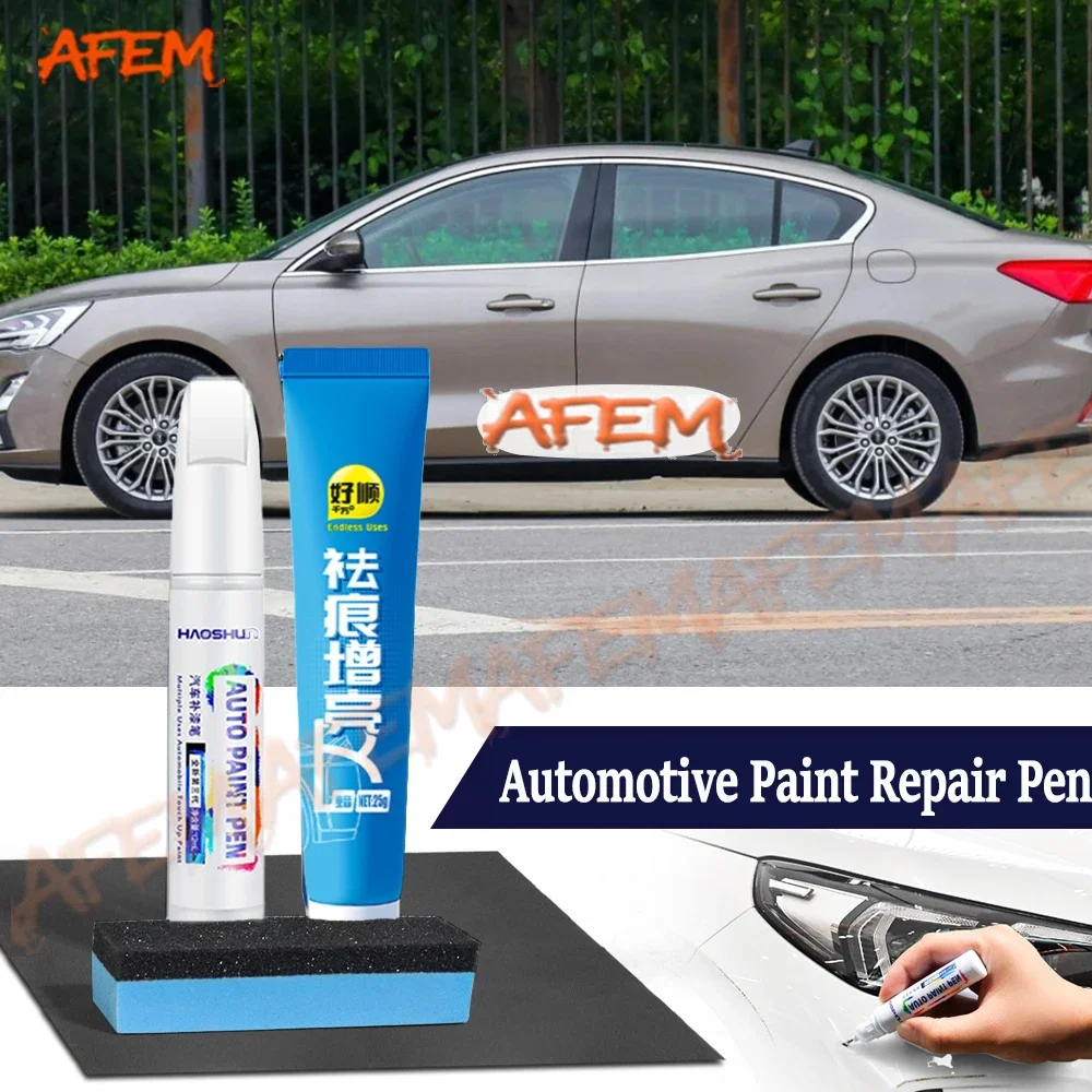 Car Touch Up Paint Pen Scratch Repair Scratch Remover Wax Paint Care For Ford Focus 4 MK4 Active 2018-2024 2019 2020 2021 2022