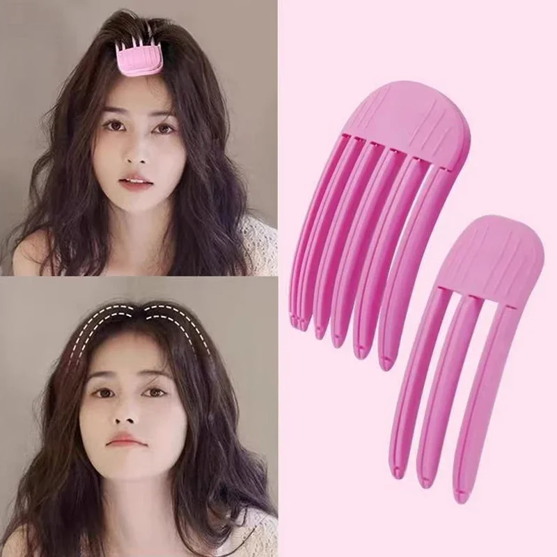 แฟชั่น Fluffy Hairpin Curling ผมรากธรรมชาติผมปุยคลิปผม Fluffing อุปกรณ์ Shaping คลิปผู้หญิงผม Curler เครื่องมือ