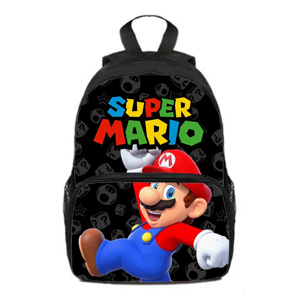 2024 new 3D New Movie Super Mario Brothers School Bag Backpack Elementary School Kindergarten Mario Backpack