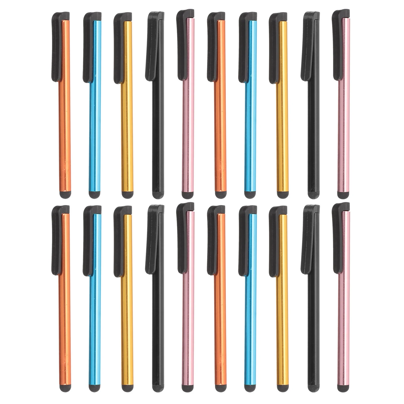 

20 Pcs Tablet Precision Pen Phone Stylus Capacitive Screen Touch Pens Writing Practical Portable