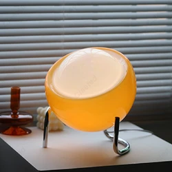 Creative Retro LED Glass Night Light Indoor Home Bedroom Study Living Room Atmosphere Decoration Lighting Fixtures
