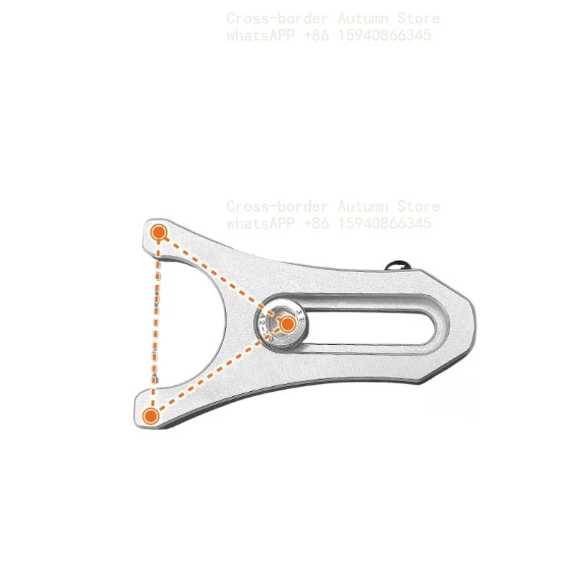For Optical Stainless Steel Fork Plate Support, Connector Base Adjustable Clamp Plate with M6 Countersunk Groove