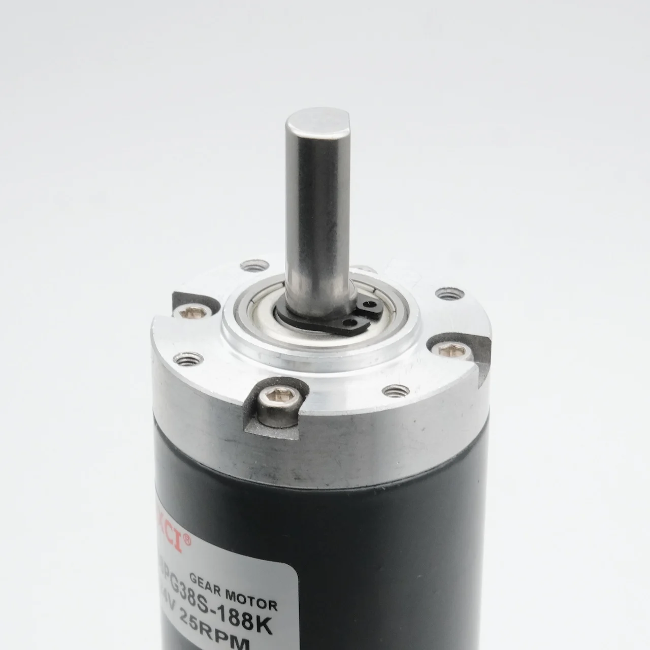 38MM Planetary Brushed DC Gear Motor 38PG38S 8MM Shaft DC 12V/24V High torque Low Speed Geared Motor