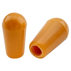 Musiclily Pro Inch Size Thread Plastic Guitar Toggle Pickup Switch Tips for LP Style (Set of 2)