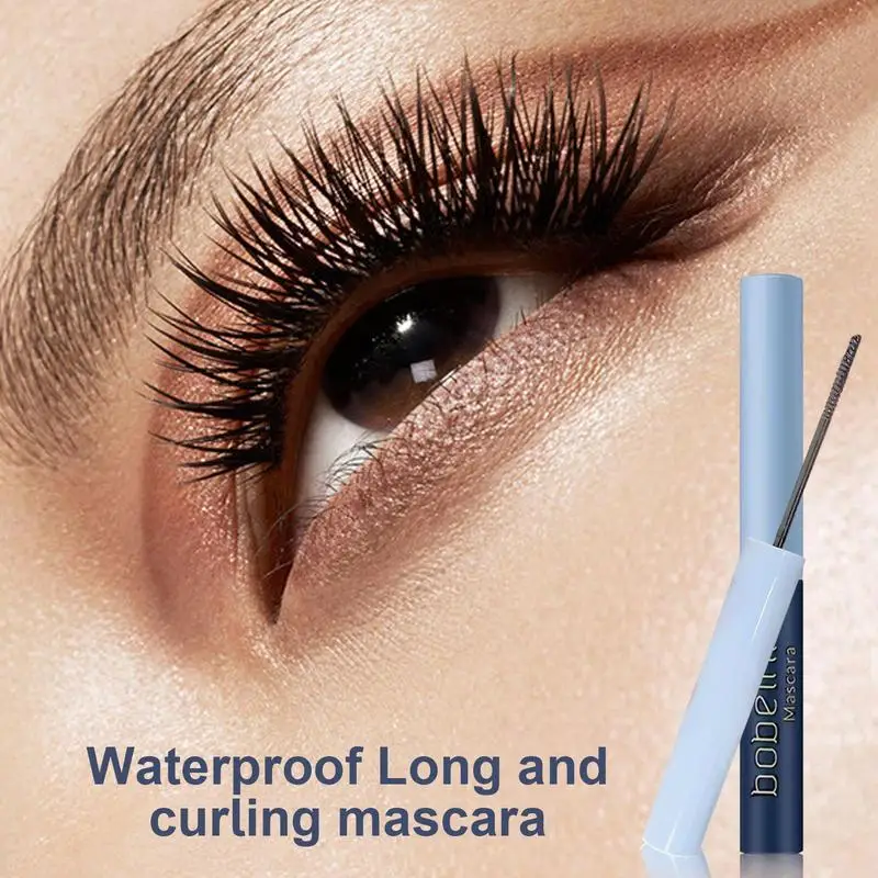 Mascara Curling Spazzola ultrafine spessa Ciglia Allunga l'estensione delle ciglia Mascara impermeabile Mascara cosmetico per occhi Pennello fine