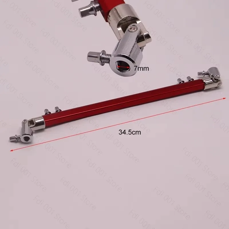 Drum Double Bass Drum Pedal Linkage Rod Alloy for Jazz Drum Set