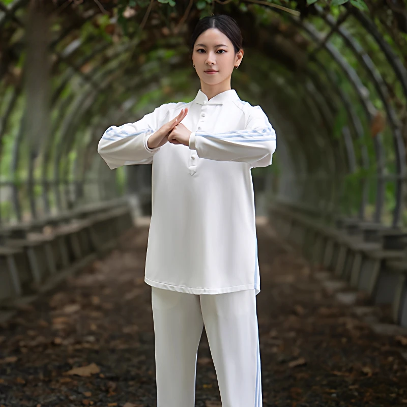 Thick New Fabric Tai Chi Uniform Winter Warm Kung Fu Suit for Adults Martial Arts Practice Comfortable Cozy Fit