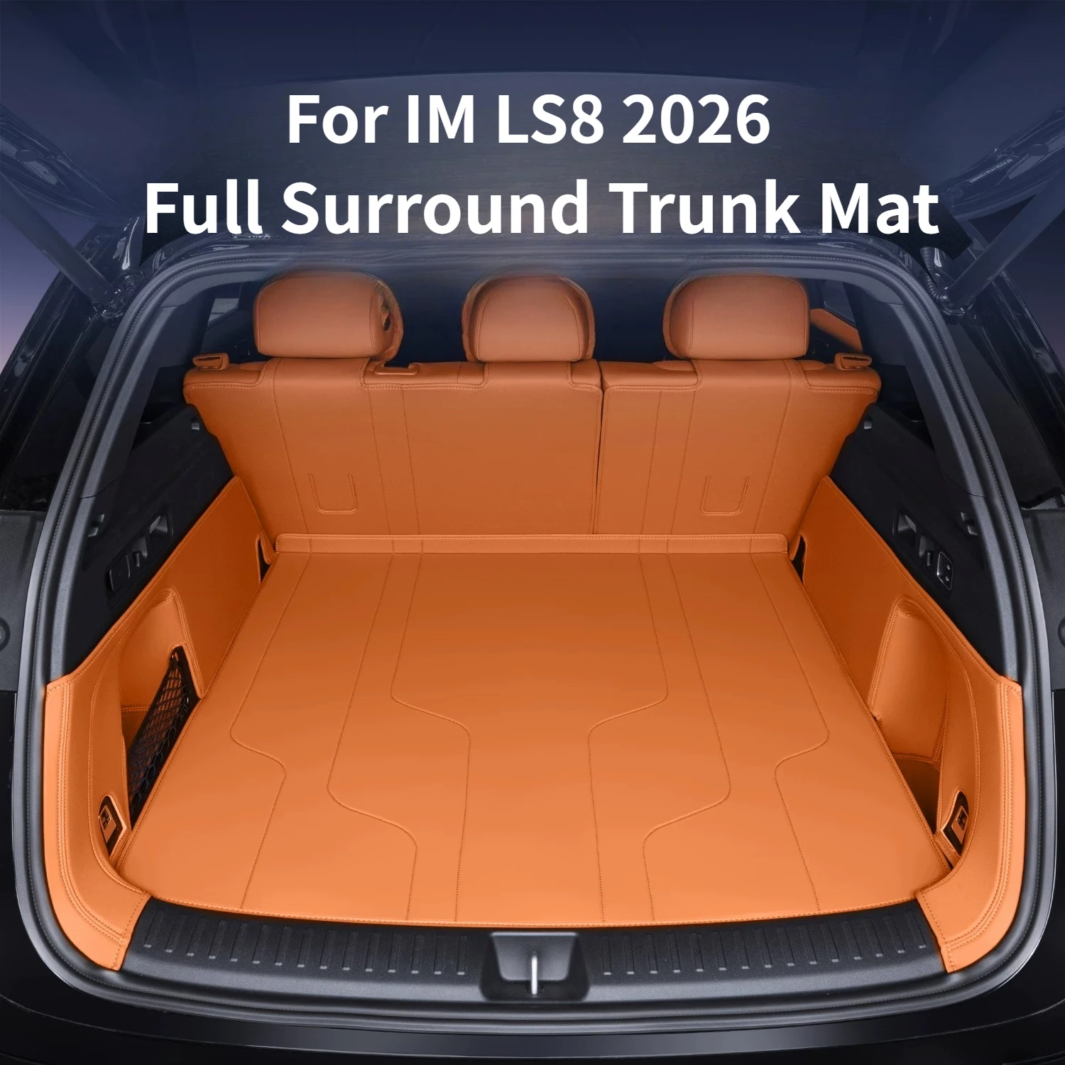 

For IM LS8 2026 Full Surround Trunk Mat Scratch-Resistant and Wear-Resistant Trunk Mat Car Accessories