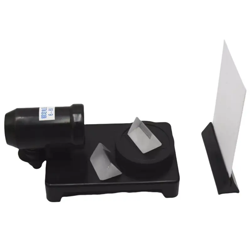 AED5-Triangular Prism Optical Experiment Kit For White Light Dispersion & Recombination