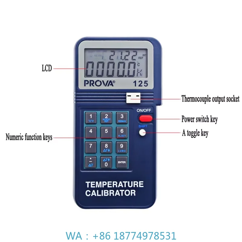Multi-Function Temperature Calibration Unit Auto Ramp Curve Setting T Program For Laboratory Thermocouple Calibration Work