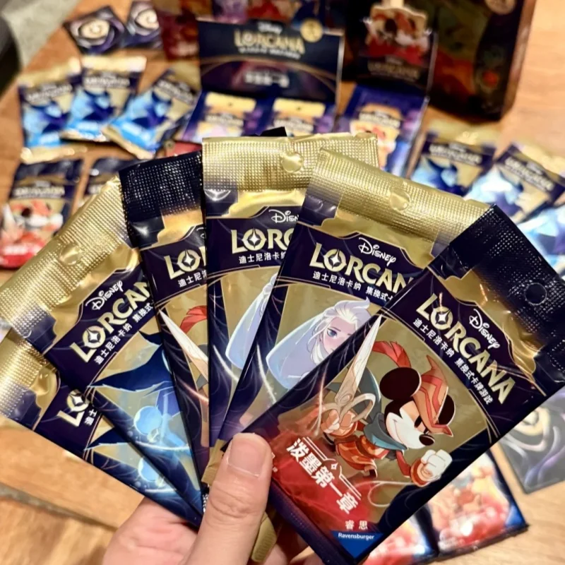

New Original Disney Card Lorcana King Of The Jungle Anime Character Peripheral Card Limited Edition Precious Collection CardGift