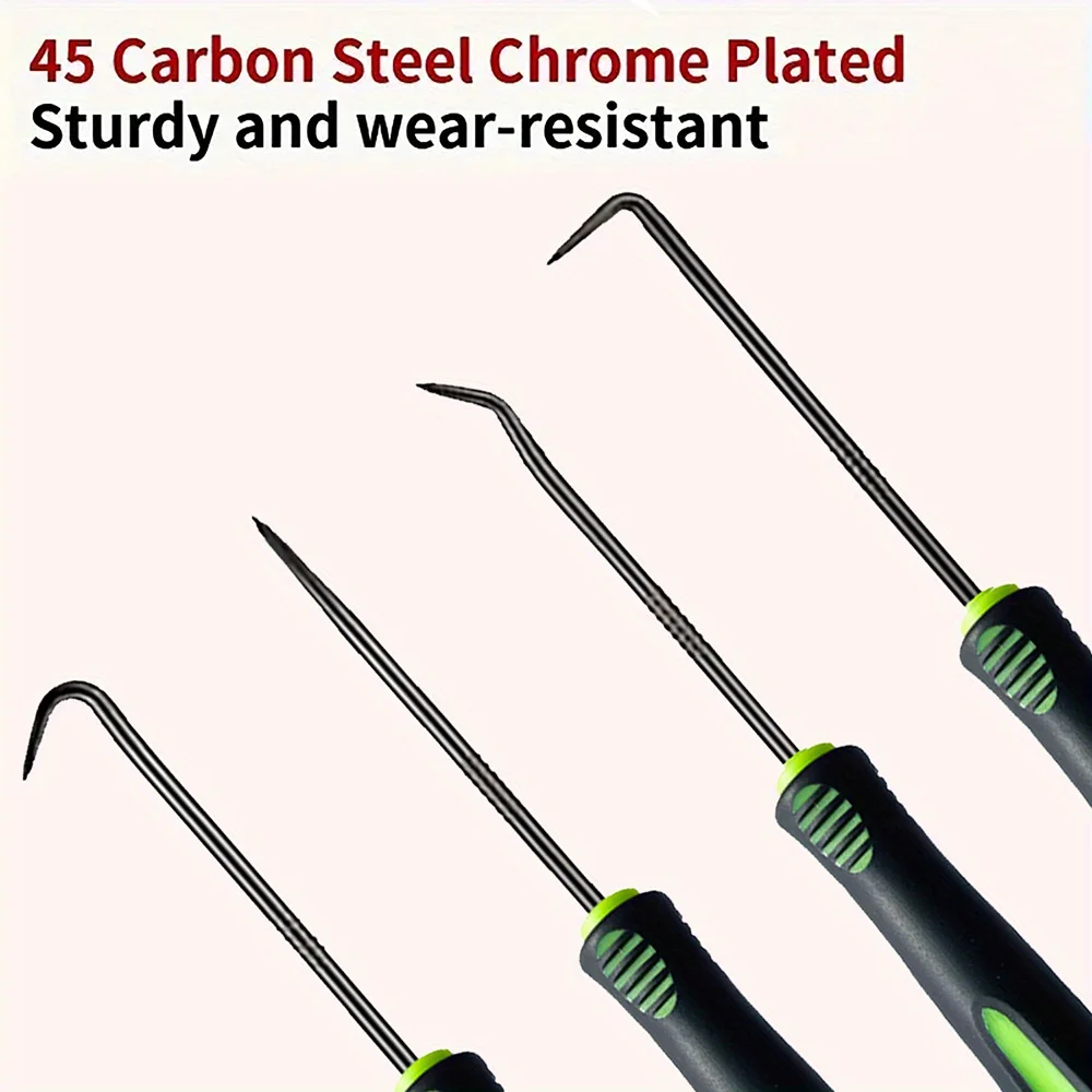 4/10PCS Multifunctional Seal Removal Tool Kit High-Strength Steel Oil Seal Screwdrivers for Vehicle Motorcycle Gasket Disassemly