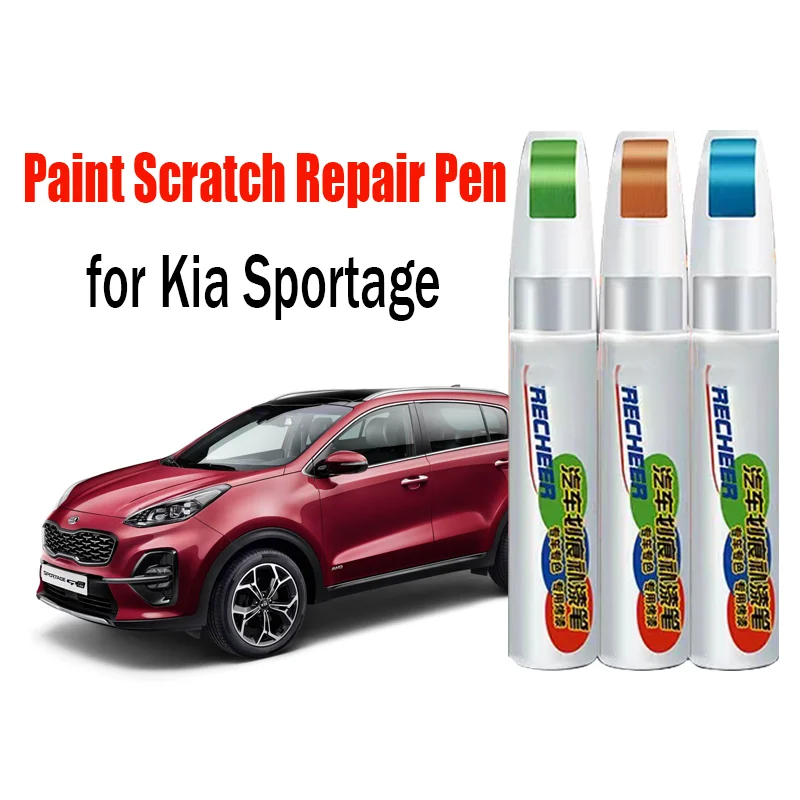 Autolack-Reparaturstift für Kia Sportage Autolack-Kratzerentferner Auto-Zubehör Schwarz Weiß Silber Blau Grau Grün – Detail 1