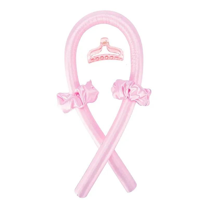 Heatless curling rod headband lazy curler set soft spiral sleeping no heat shiny hair styling accessory image 3
