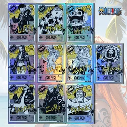 Navigation Society ONE PIECE NBP card Monkey D. Luffy Nami Roronoa Zoro Usopp Tony Tony Chopper boy Toy Birthday  gifts