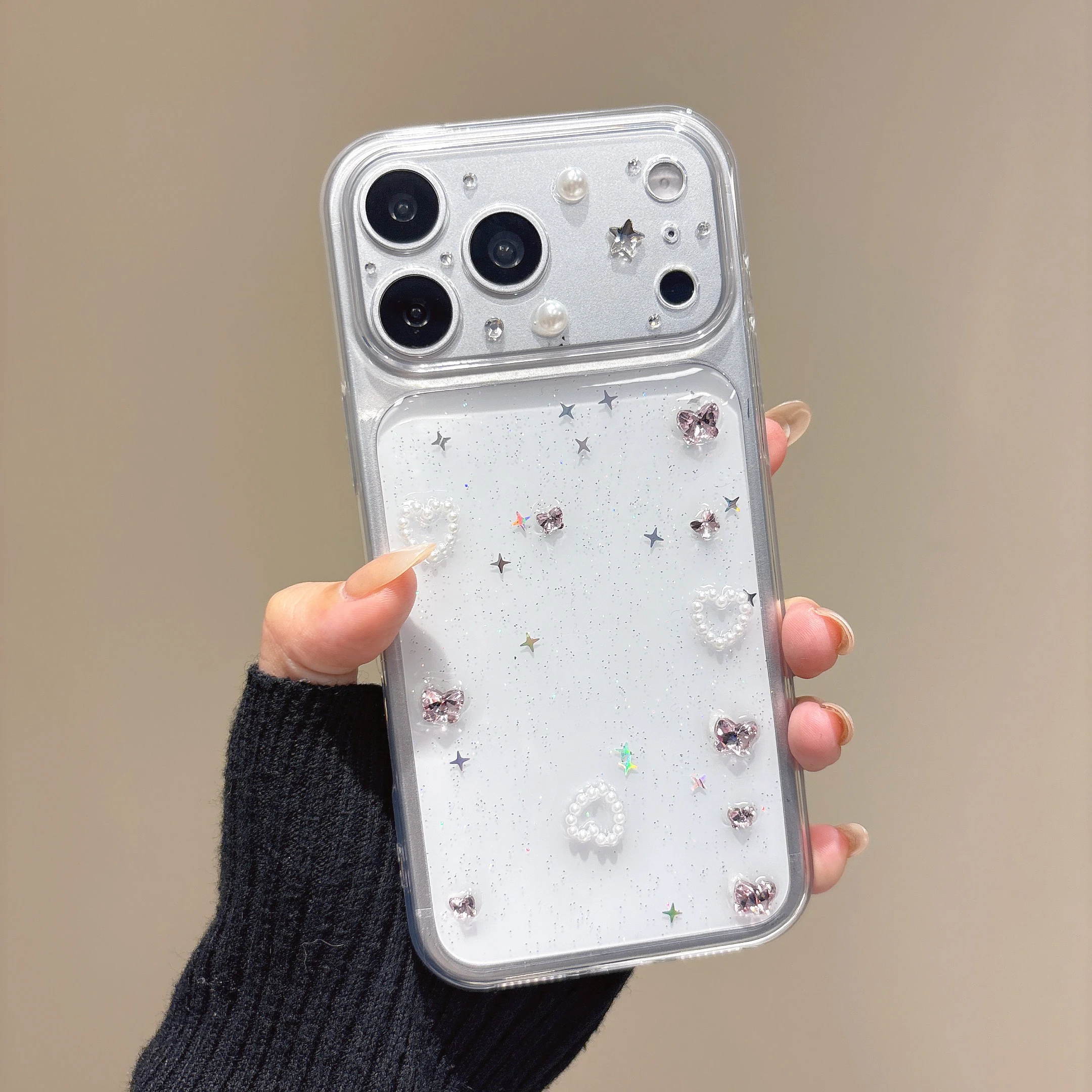 Butterfly Diamond Transparent  - Phone Cases Pinterest review and price