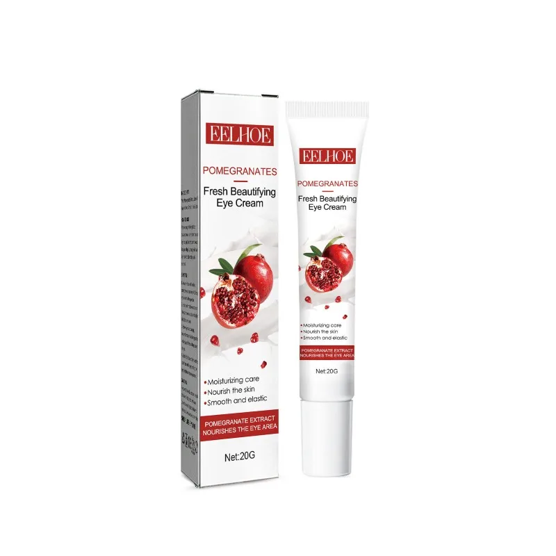 Fresh Beautifying Eye Cream Pomegranate Anti Aging Wrinkle Diminishes Fine Lines Moisturizing Firming Brighten Eye Care Cream