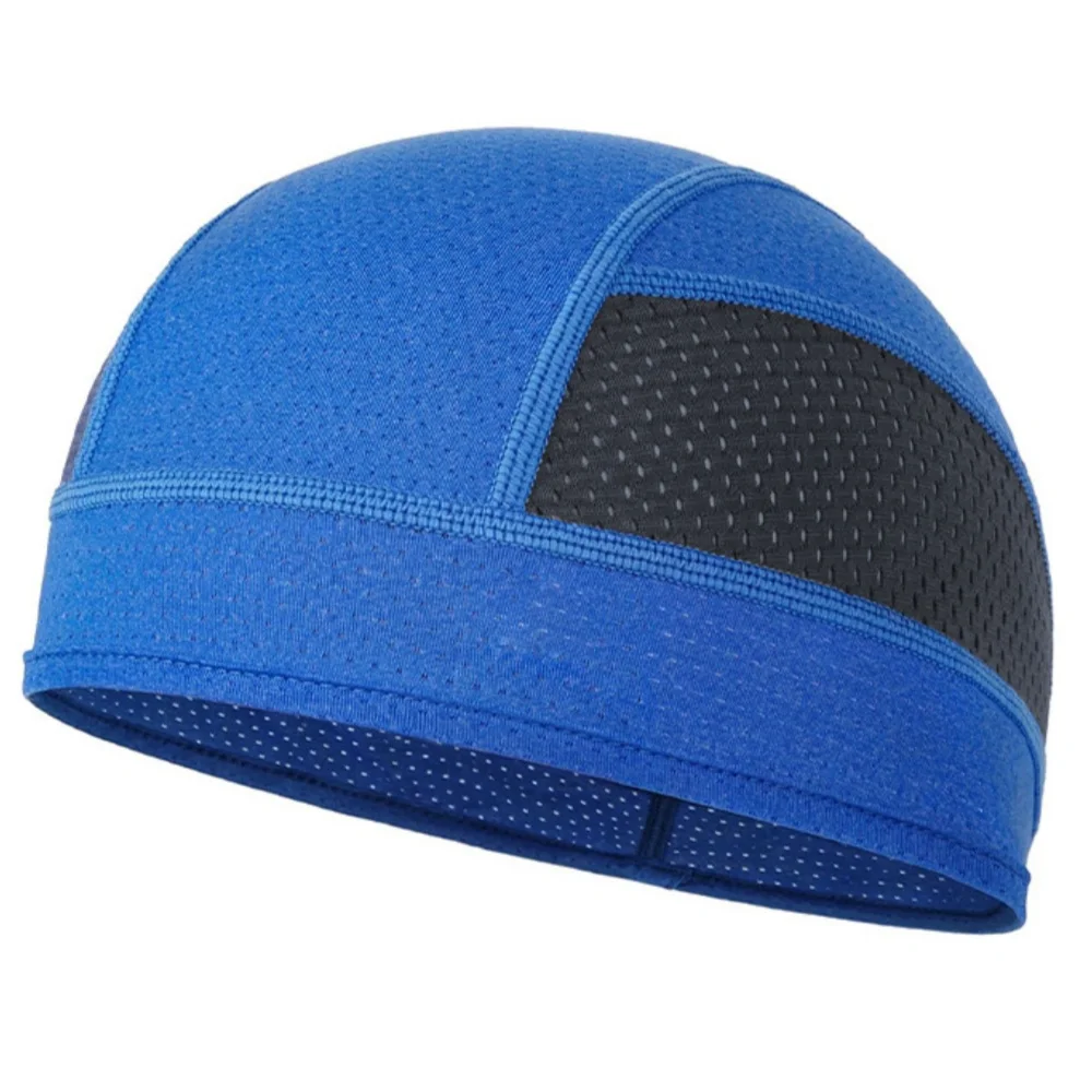 1pcs Motorcycle Helmet Inner Cap Hat Quick Dry Breathable Mesh Hat Racing Cap Under Helmet Beanie Cap Motocross Motor Helmet Hat image 3