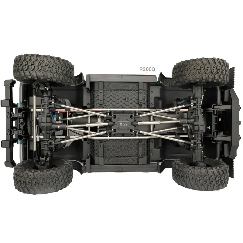 1 par de grade de armadura de janela de porta dianteira para carro crawler 1/8 RC MJX H8H acessórios