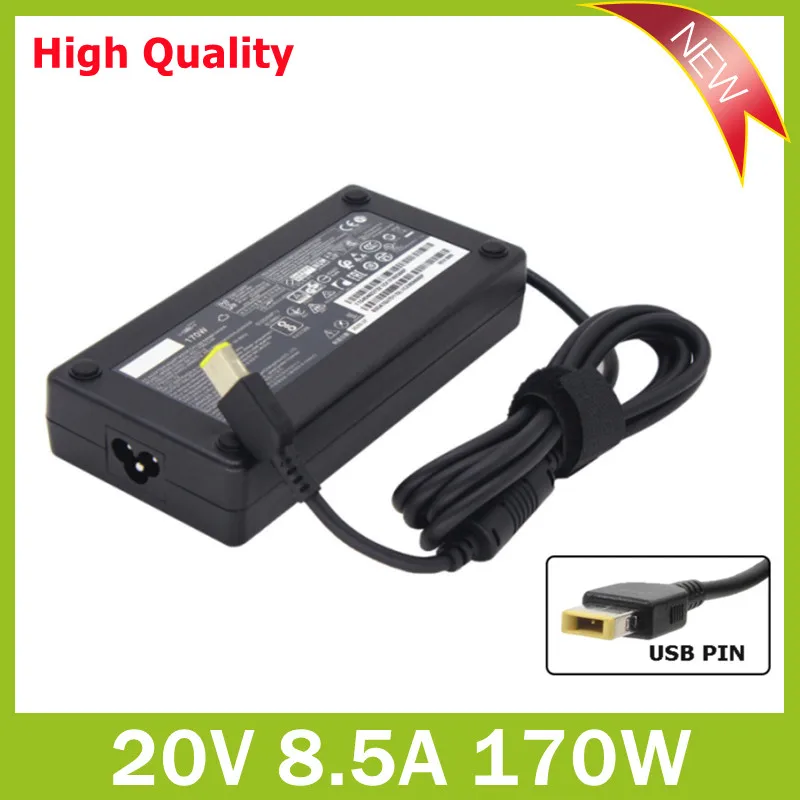 Original 20V 8.5A 170W USB C AC Adapter Laptop Charger for Lenovo Legion Y720-15 Y7000P P50 P51 P70 P71 W540 T451 ADL170NLC3A