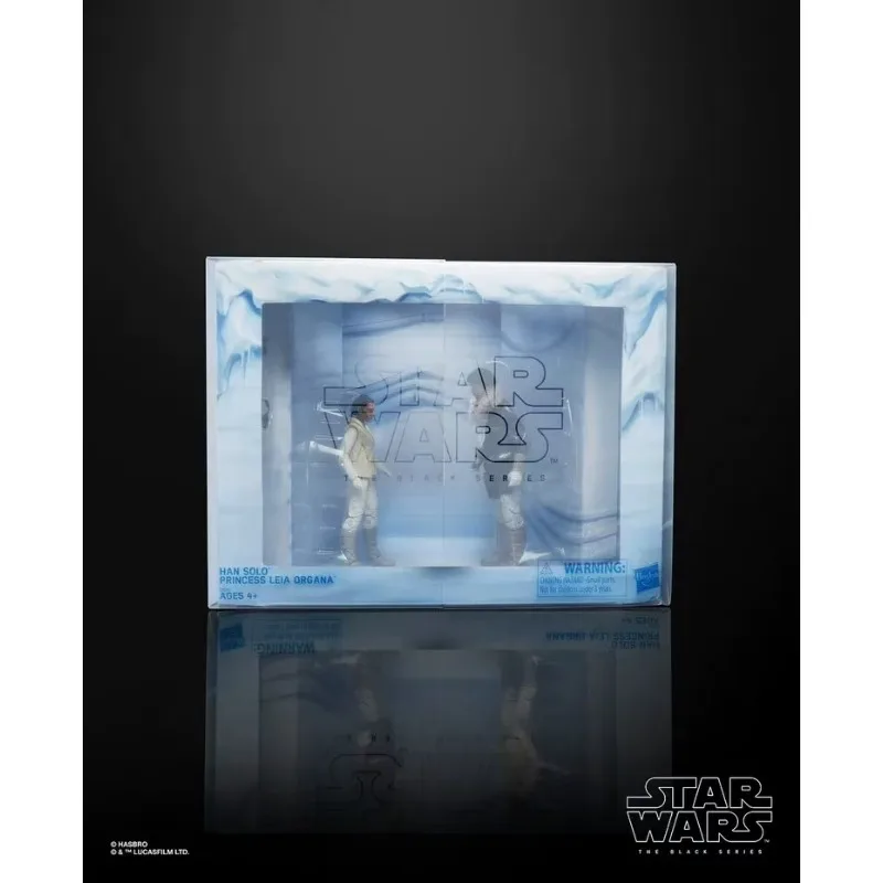 Figuras de acción originales de Hasbro Star Wars The Black Series, Han Solo, Princesa Leia Organa, colección de figuras de anime, adornos